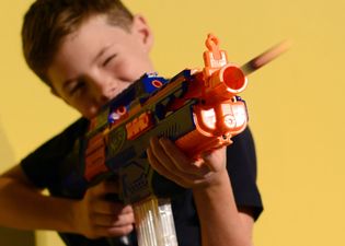 Twitter reacts to Nerf’s new official mascot with horrified fans labelling it ‘terrifying’