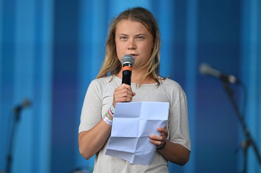 Greta Thunberg Glastonbury speech