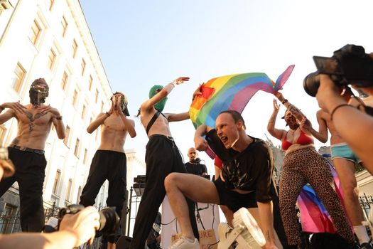 Reyvakh Pride in Ukraine, 2021 (Photo by Alexandra Barchuk)