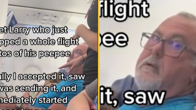 Man sends pic of him receiving oral sex to all passengers on plane – gets arrested
