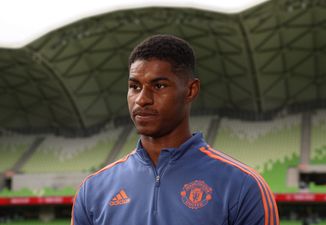 Australian TV star loses it over ’embarrassing’ photo of Marcus Rashford