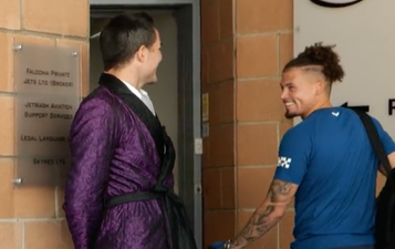 Troy Hawke gives Man City players the Greeters Guild treatment