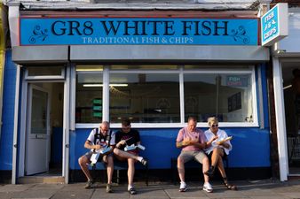 The price of fish and chips is about to go through the roof