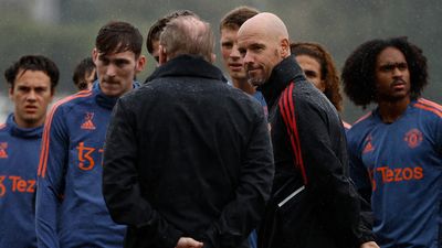 Manchester United’s flight to Perth was delayed by a serious medical emergency on a military jet