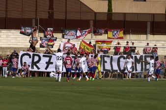 Cristiano Ronaldo responds to Atletico Madrid fans’ ‘not welcome’ banner