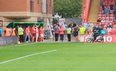 Fan orders pizza to stadium during Leyton Orient game
