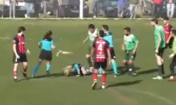 Female referee attacked in Argentina