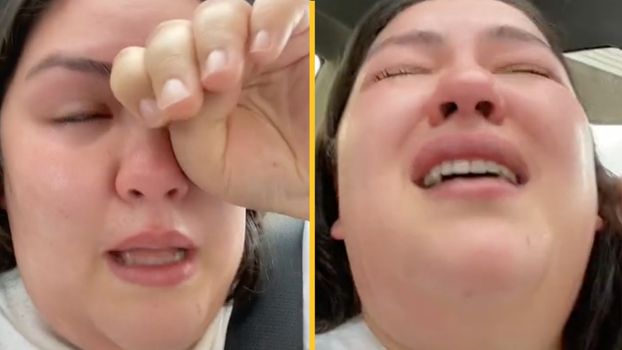 Tiktok star ugly cries at haircut