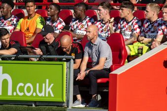 Gary Neville highlights Erik ten Hag decision that ‘backfired spectacularly’ at Brentford