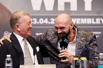Frank Warren expects Tyson Fury to fight Anthony Joshua in the UK