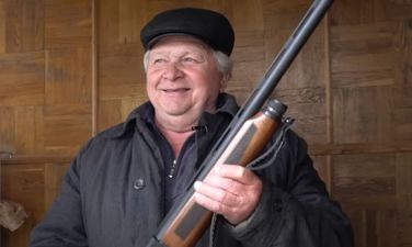 Ukraine honours pensioner with medal after claiming he shot down a Russian warplane