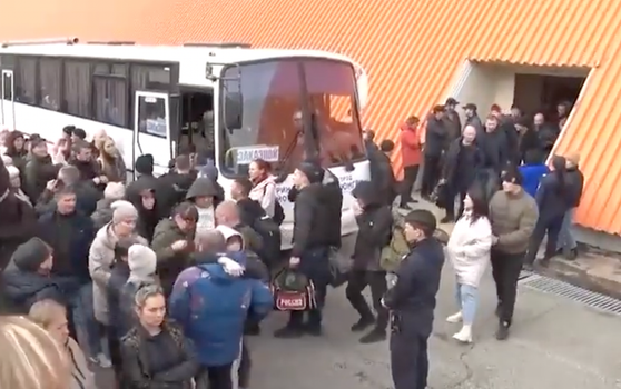 Desperate Russian wives threaten to break their husbands' bones so they are unfit to join Ukraine war