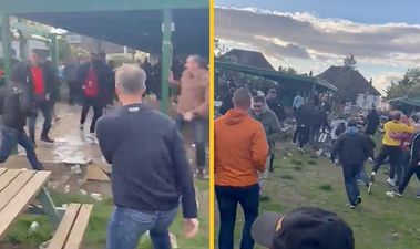 Arrests made after ‘disguised’ German fans storm pub to attack England fans