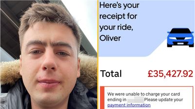 Man’s horror after being charged £35,000 for a 15-minute Uber ride