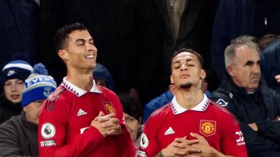 Man United reveal story behind Cristiano Ronaldo’s goal celebration at Everton