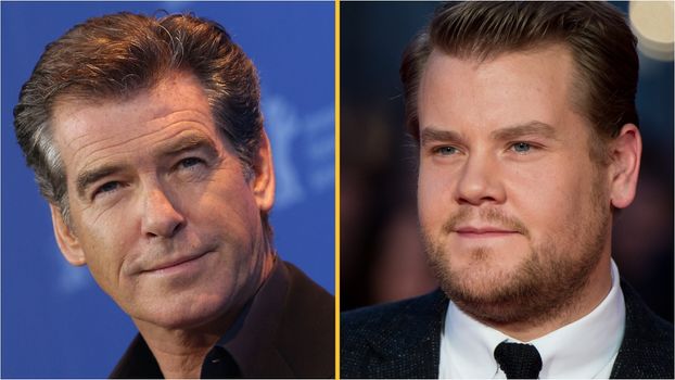 James Corden labels Pierce Brosnan 'f***ing rude' after he was pushed by actor