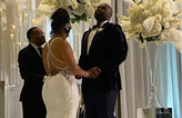 Football player who inspired The Blind Side gets married to partner of 17 years