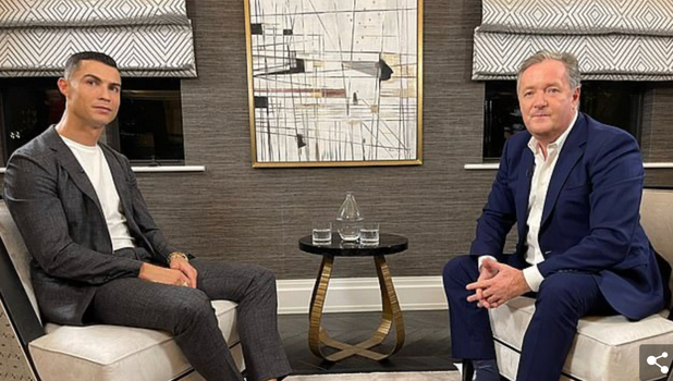 Piers Morgan Cristiano Ronaldo