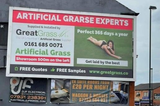 Artificial grass company told to take down ‘irresponsible’ billboard
