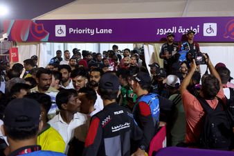 World Cup viewers don’t think they can see any women in the opening game crowd