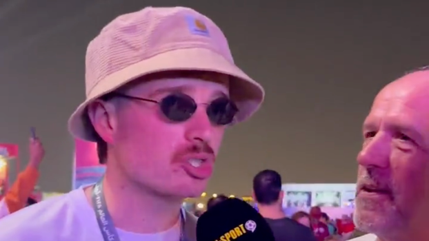 England fans end up in shekh's palace at Qatar World Cup