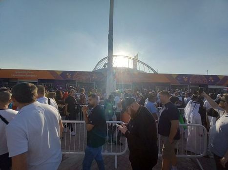 England fans unable to get into stadium for Iran game