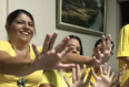 Six-fingered family hope to count number of Brazil World Cup wins on one hand