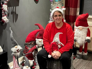 Woman ‘obsessed’ with Gonks spent £500 decorating her house with them for Christmas