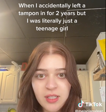 Doctors shocked after woman accidentally left tampon in for two years