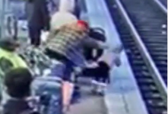 Woman pushes three-year-old girl ‘face first’ onto train tracks in horror attack