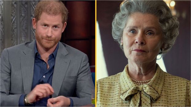 Prince harry says he fact checks the Crown