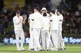 England declare after 59 overs and immediately take three wickets in historic day for Test cricket