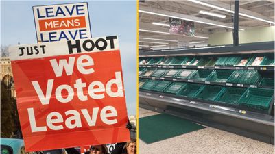 British supermarkets ‘horribly hurt’ by Brexit says former Sainsbury’s boss as fruit and veg rationing imposed