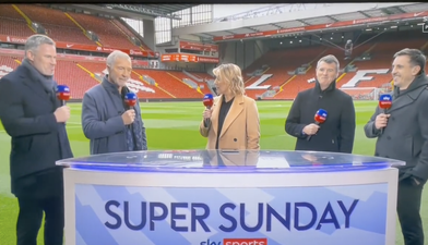 Roy Keane gives priceless reaction to Graeme Souness’ Liverpool-Man United prediction