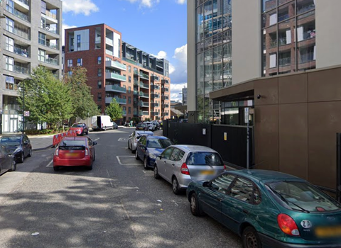 Pensioner set on fire in street