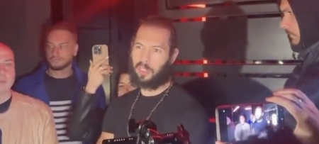 Andrew Tate breaks silence following prison release with statement outside his home