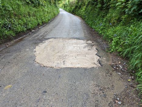 Pothole in Cornwall