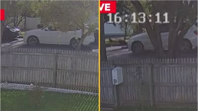 Woman runs car over cheating husband and mistress in CCTV footage