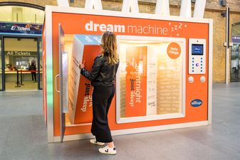 World’s first mattress vending machine unveiled in King’s Cross station
