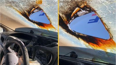 Fire service issues warning after sunglasses spark car blaze