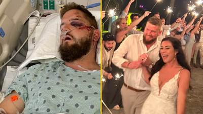 More than $630,000 raised for groom whose wife was killed minutes after wedding reception