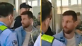 Lionel Messi stopped by Chinese border control