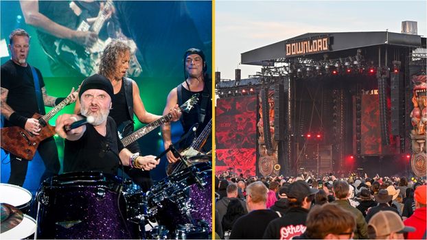 Metallica performance at Download