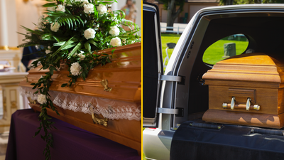 ‘Dead’ woman found alive and breathing inside her coffin at her own funeral