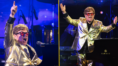 How much Elton John was estimated to be paid for Glastonbury performance