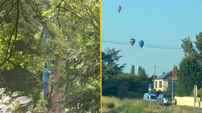 Man dies in hot air balloon horror as witnesses watched the craft explode in ‘fireball’