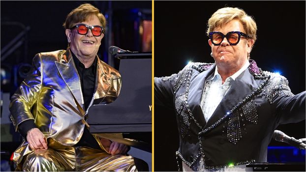 Elton John brings curtain down on farewell tour