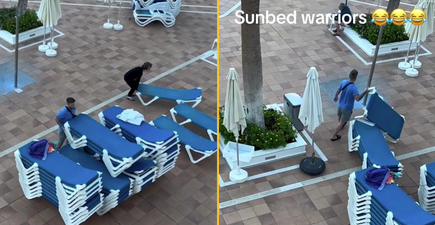 Brits abroad furious after guests claim sunbeds three and a half hours before pool opens