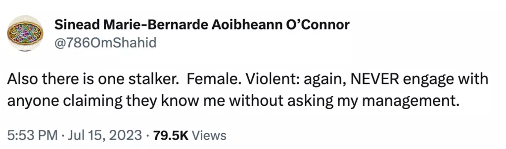 Sinéad O'Connor