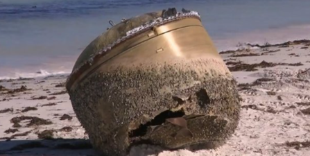 Mysterious object on Australian beach fell from space